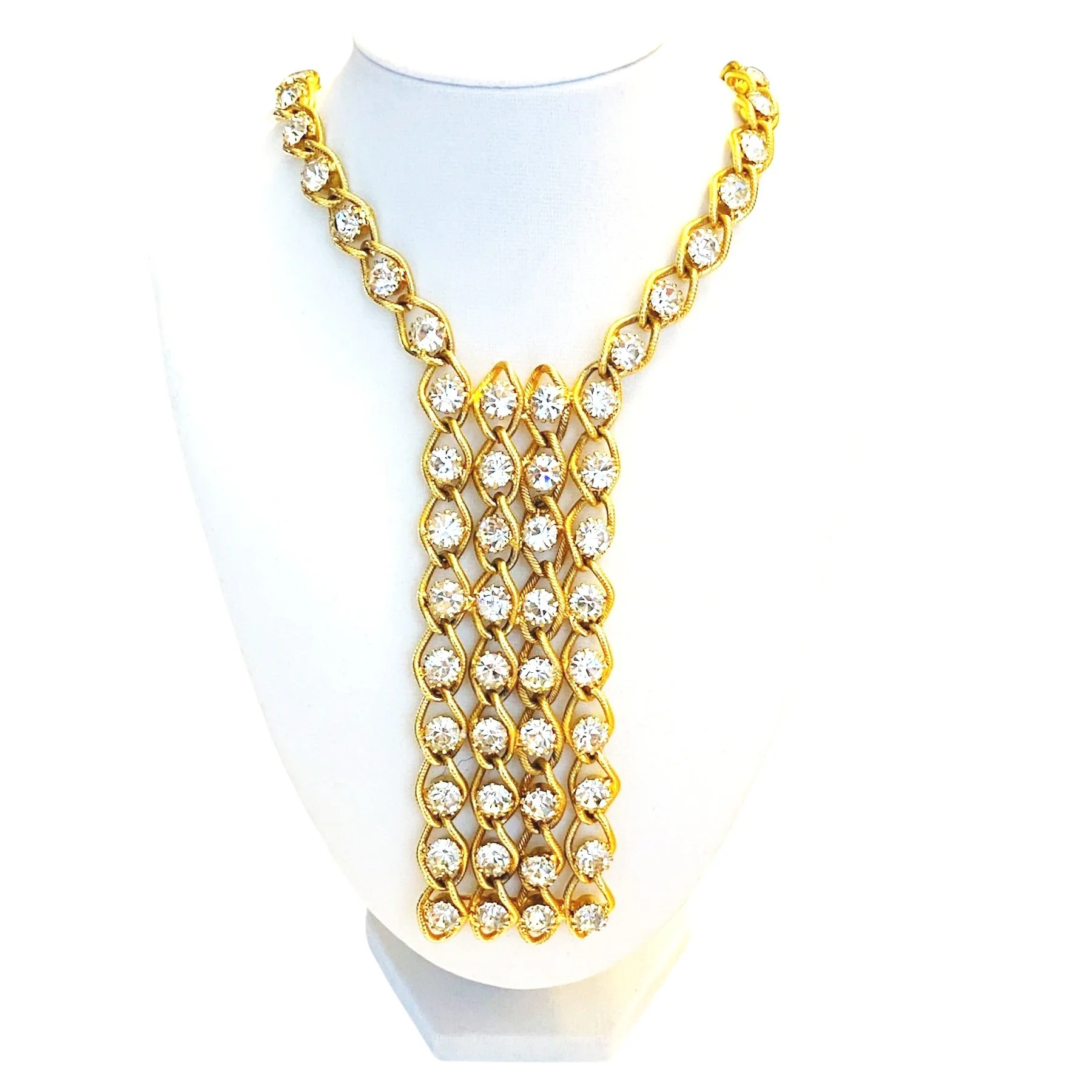 VINTAGE RHINESTONE NECKLACE