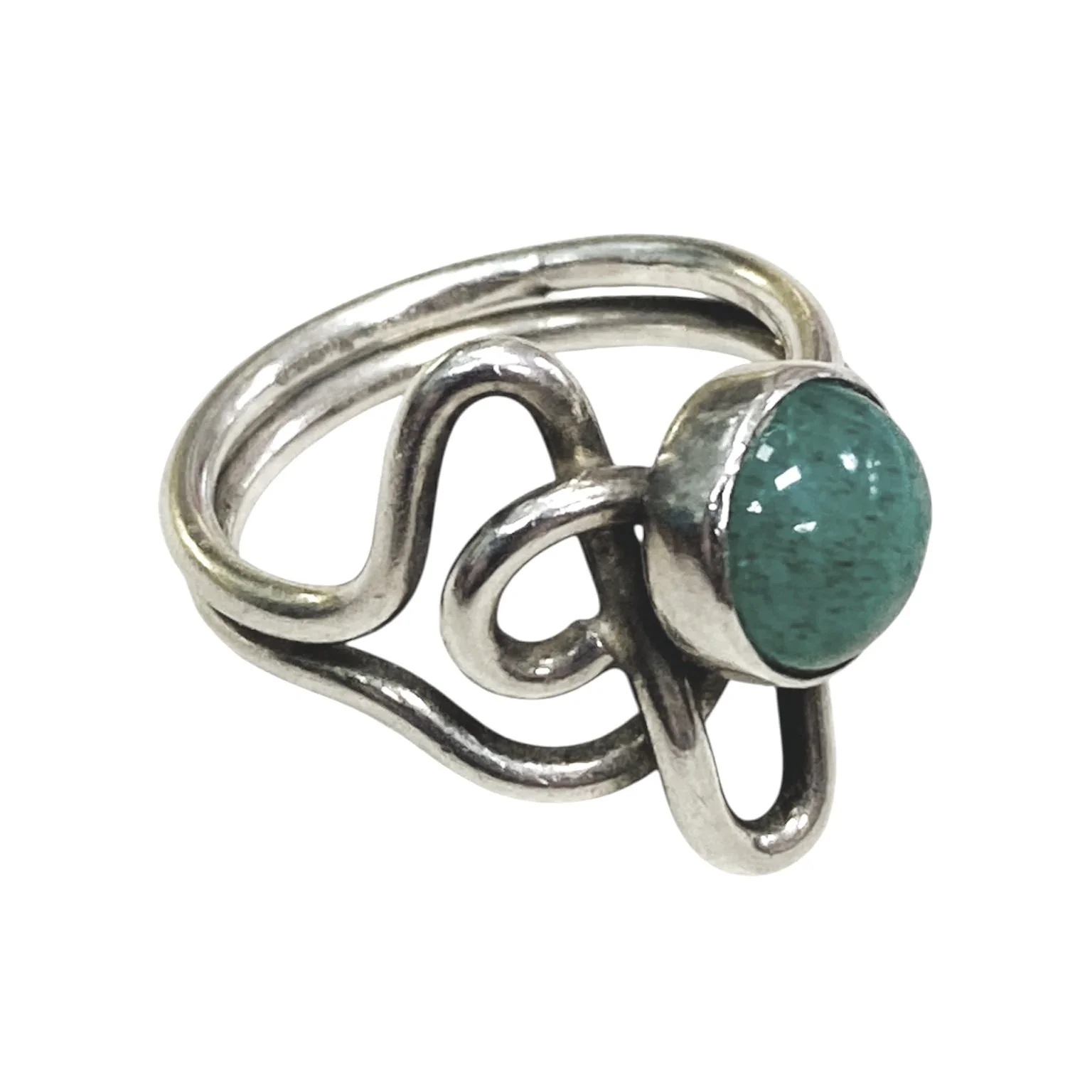 VINTAGE MALACHITE  RING