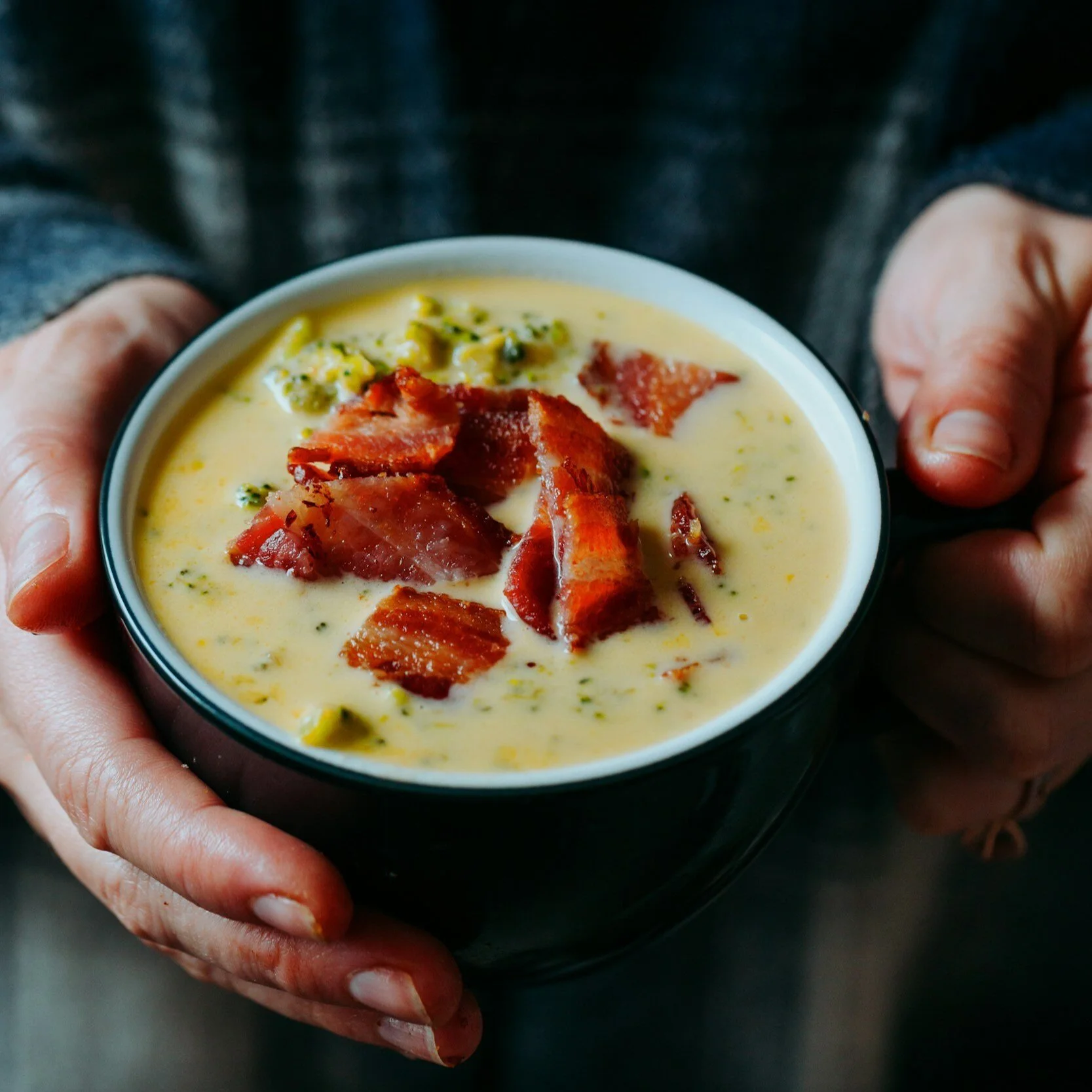 Broccoli Potato Cheese Soup