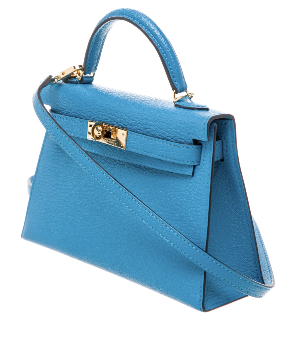 Hermès Chevre Mysore Mini Kelly II Sellier 20