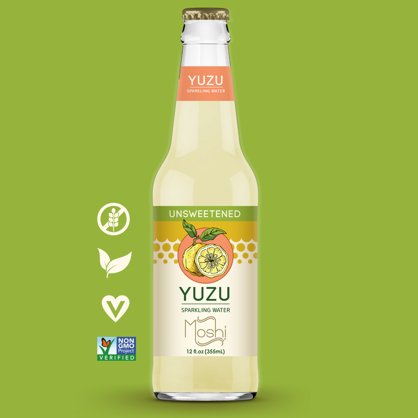Moshi Sparkling Drinks u2014 Moshi Yuzu Sparkling