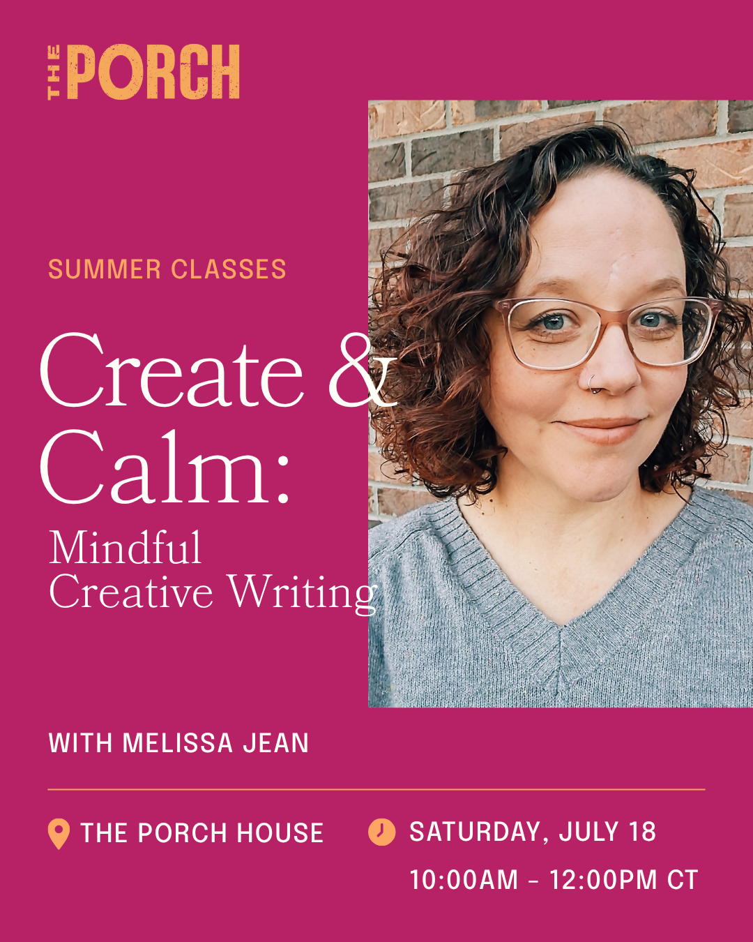Create & Calm: Mindful Creative Writing