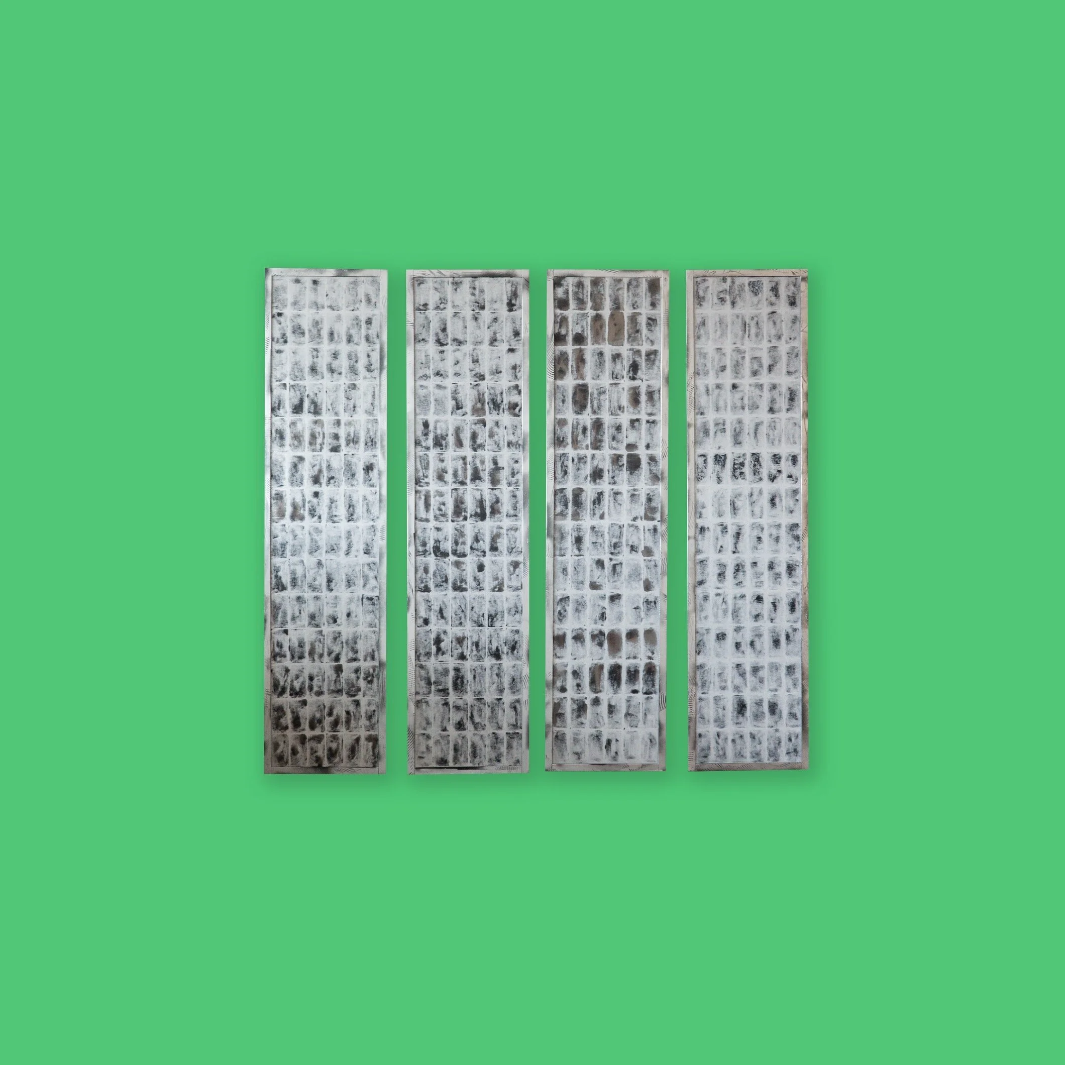 Silver Shoji Skies on Emerald, 2022