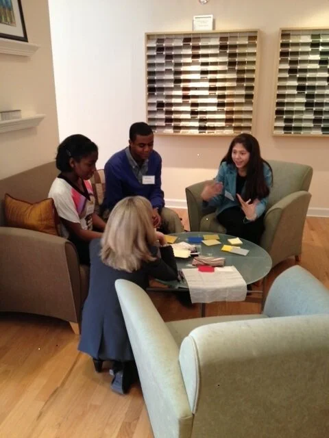 Working with Boston Public High School students