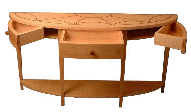 Fryer console table