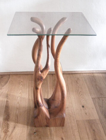 Sculptural side table