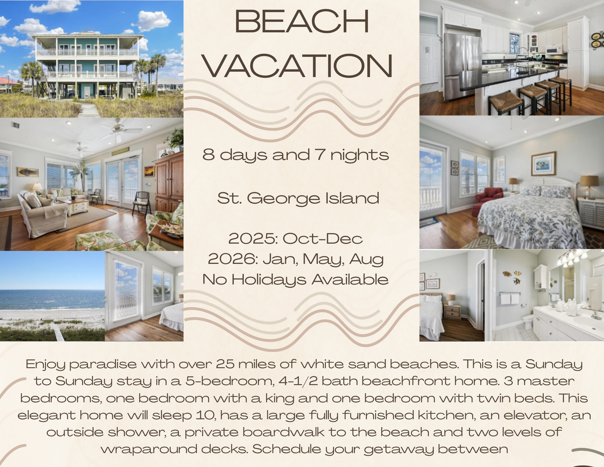 St George Island Beach House