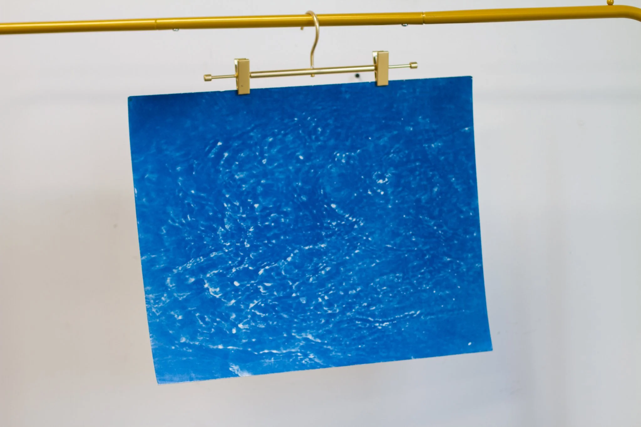 18x24 Original Cyanotype Beach water no. 2