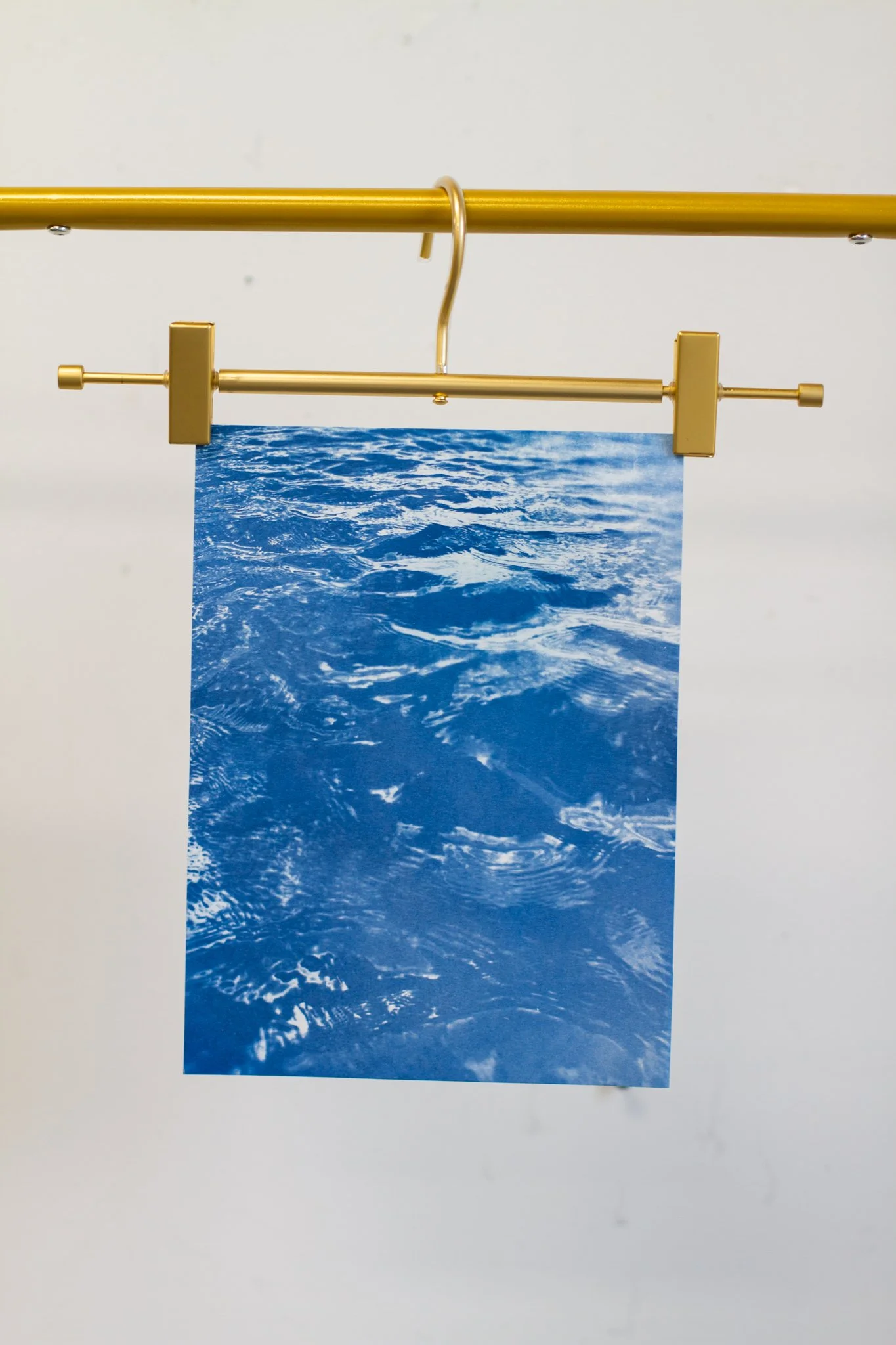 8x10 Original Cyanotype Anna Maria No. 2