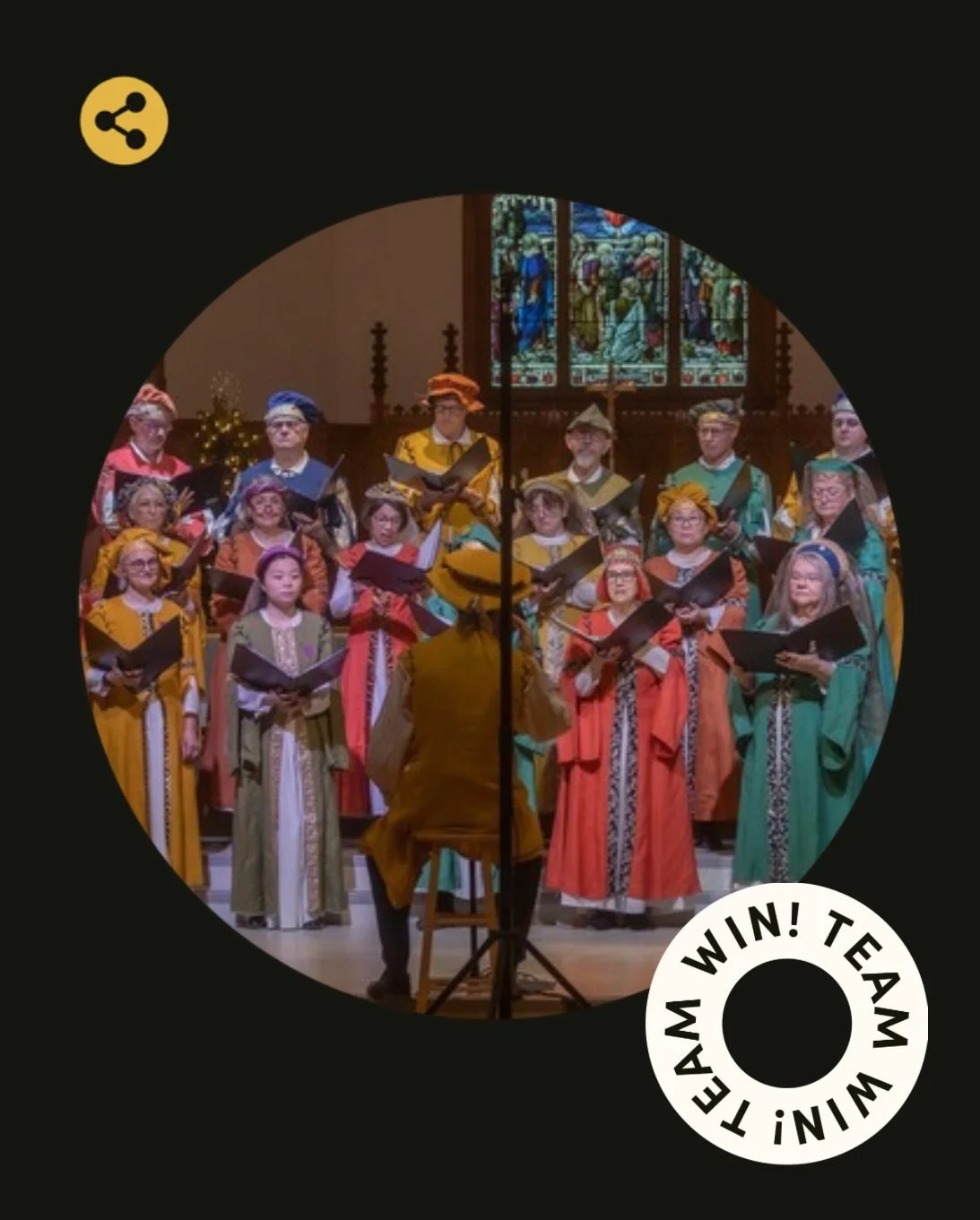 ✨ CLIENT WIN ✨ 

FIFTY. YEARS. 👏

Just before the holidays, the Calgary Renaissance Singers &amp; Players @crspcalgary celebrated their 50th anniversary with a beautiful concert &mdash; and for the first time in their history&hellip; SOLD. OUT.

Lin