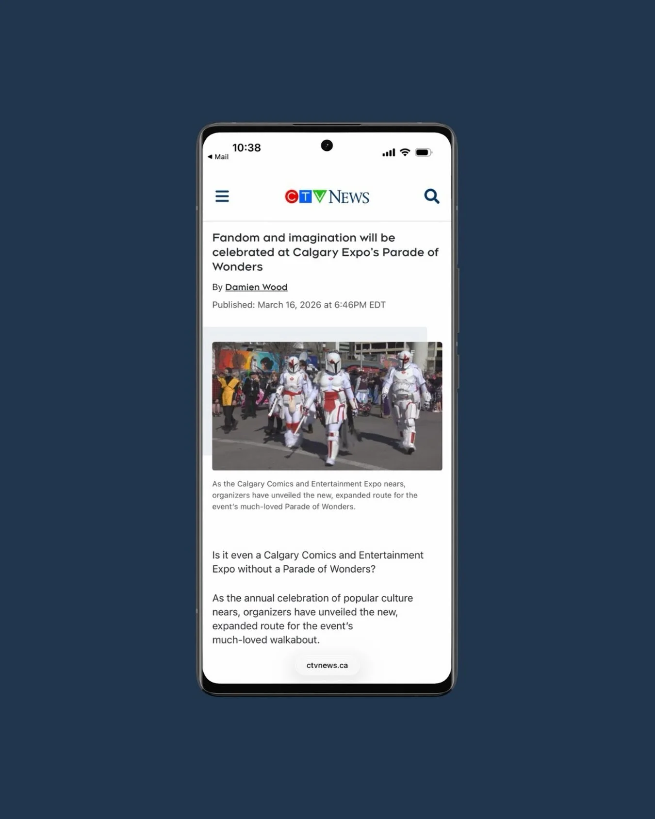 📰 COVERAGE REPORT //

&ldquo;Is it even a Calgary Comics and Entertainment Expo without a Parade of Wonders?&rdquo;

As the annual celebration of popular culture nears, organizers have unveiled an expanded route for the event&rsquo;s much-loved walk