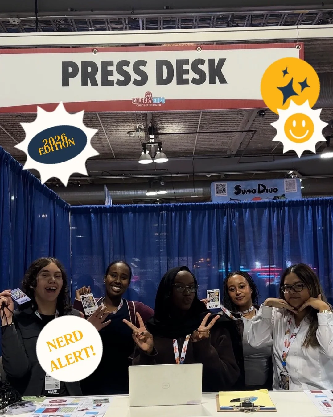 2026 mems. 

And also an opportunity to shout out the INCREDIBLE PHOTOGRAPHERS at @calgaryexpo - @persuasionphoto @stephenkennedyphotography @photosofpeople.ca @zakna and more - even our pal @neil_zee sent over some snaps. The moment is one thing, bu