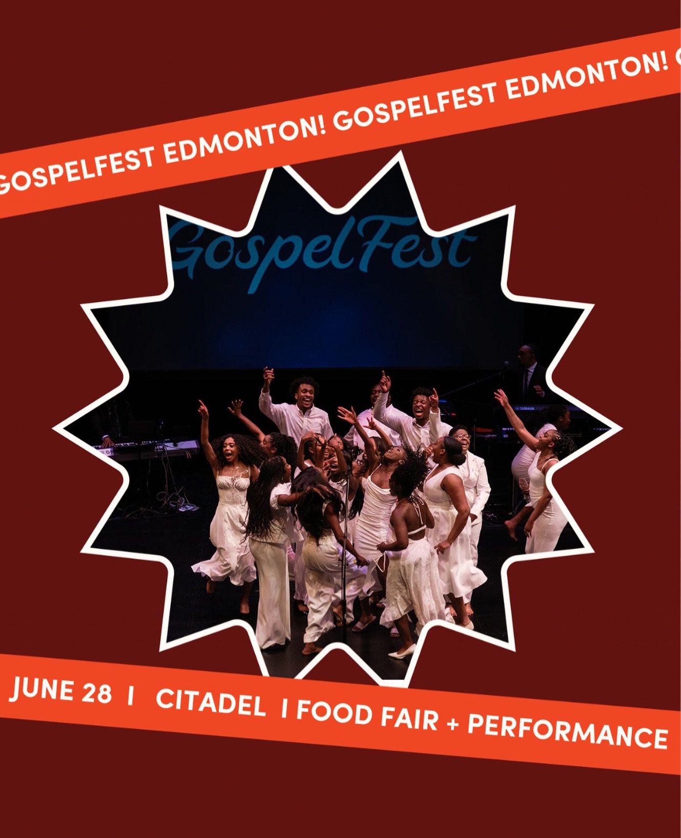 ✨ GOSPELFEST 2026 IS BACK ✨

Joy is returning to the heart of Edmonton. ❤️

On June 28,  @gospelfestyeg returns to the Citadel Theatre for an unforgettable celebration of gospel music, storytelling, dance, spoken word, food, culture, and community.


