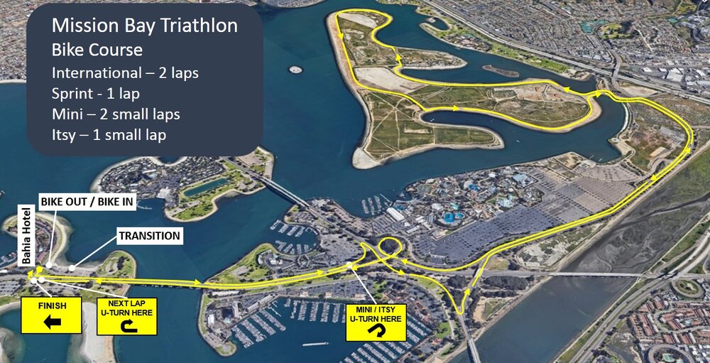 Maps — Mission Bay Triathlon