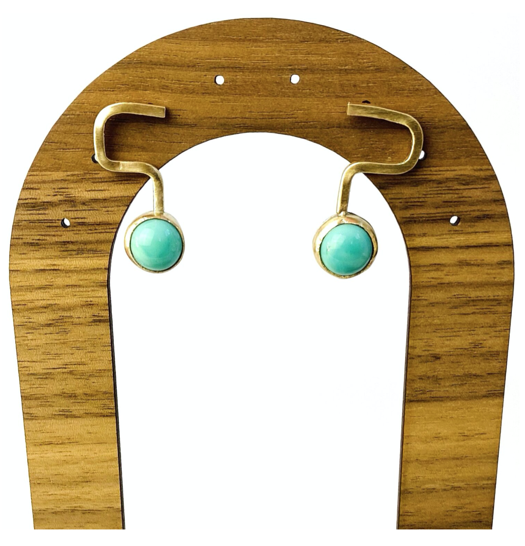 Czech Accent Earrings (Various Buttons)