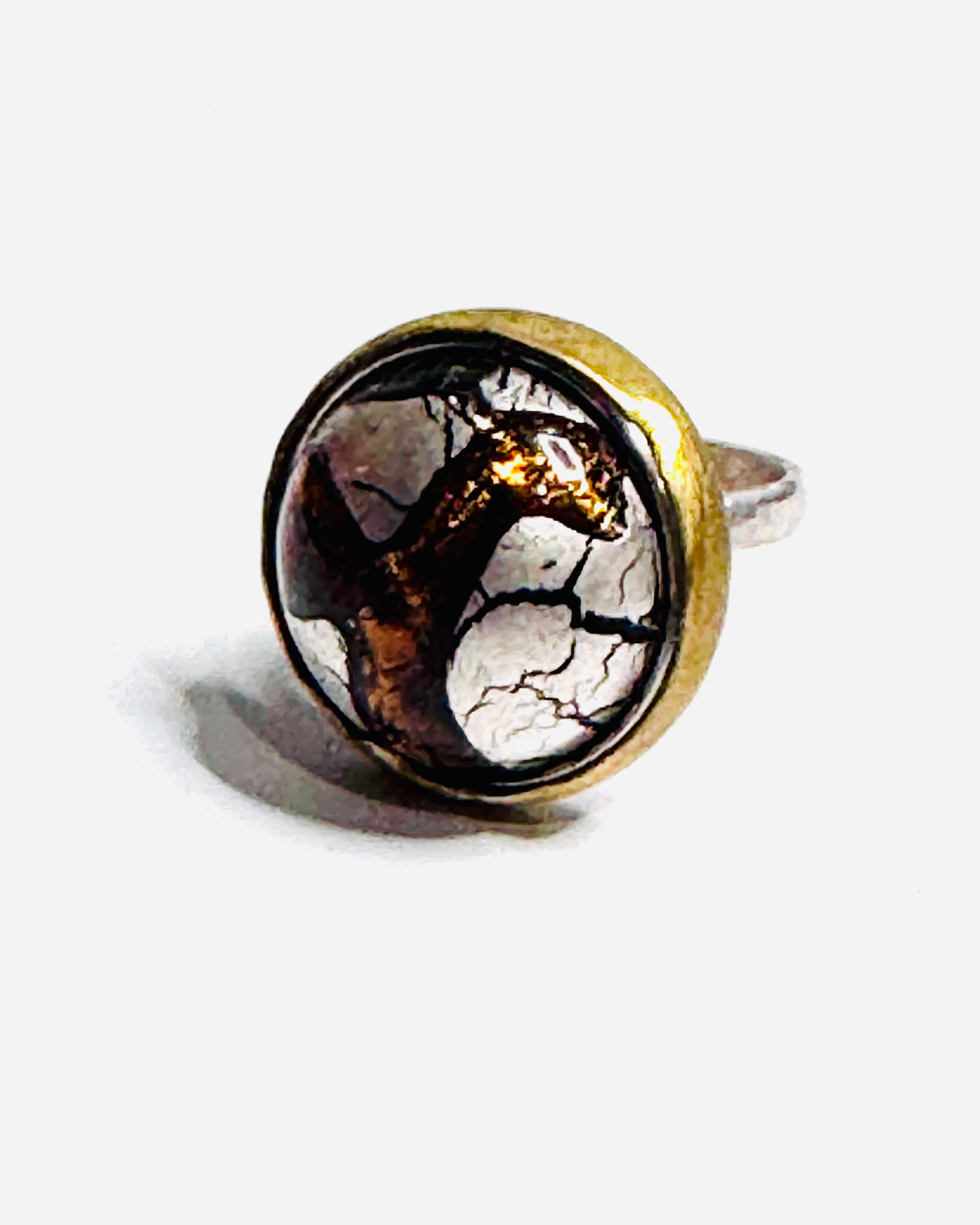 Czech Glass Cocktail Ring