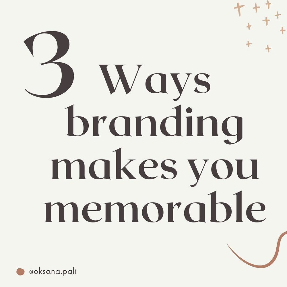Are you ready to be visible online and stand out from the noise and competition? Here are 3 easy ways to make sure your audience recognizes and remembers you. ⁠⁠
⁠⁠
How do you make your brand memorable? Do you have any other tips? Please share in com