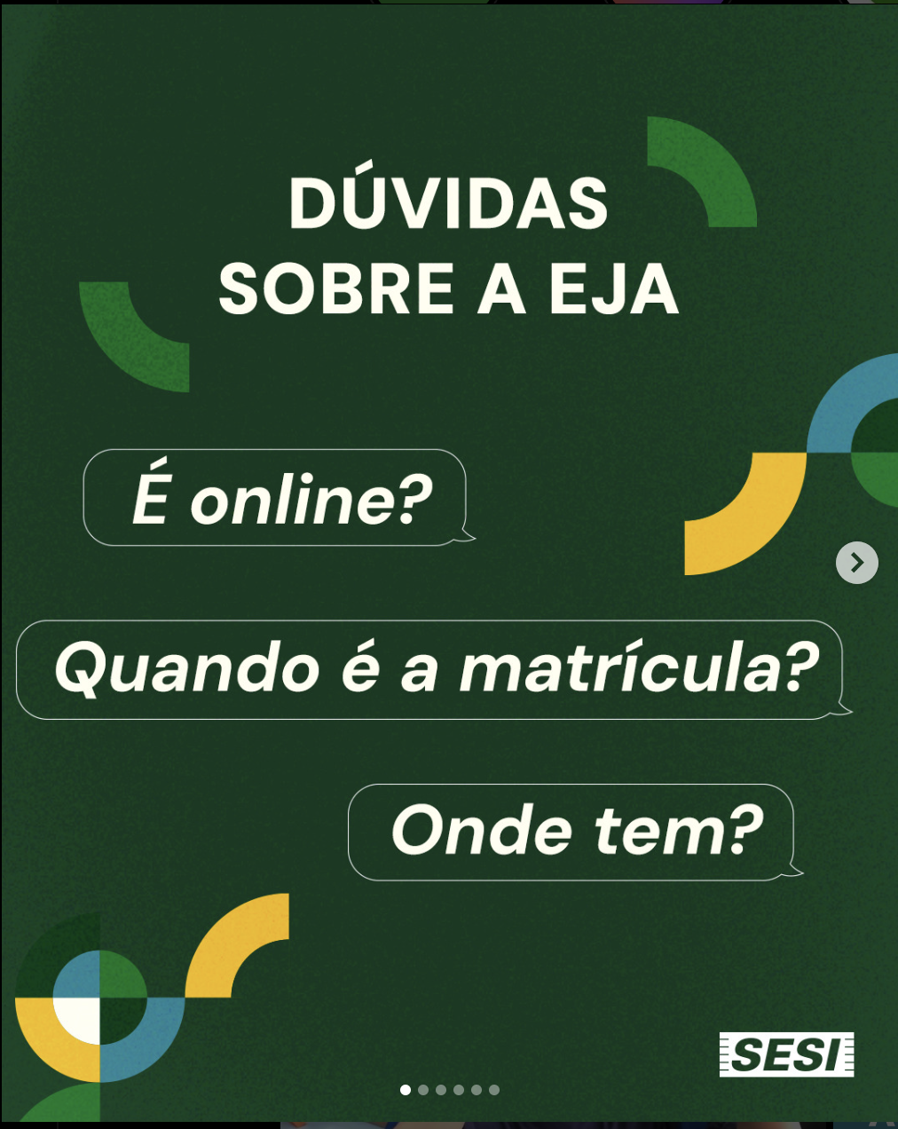 Educação de Jovens e Adultos 