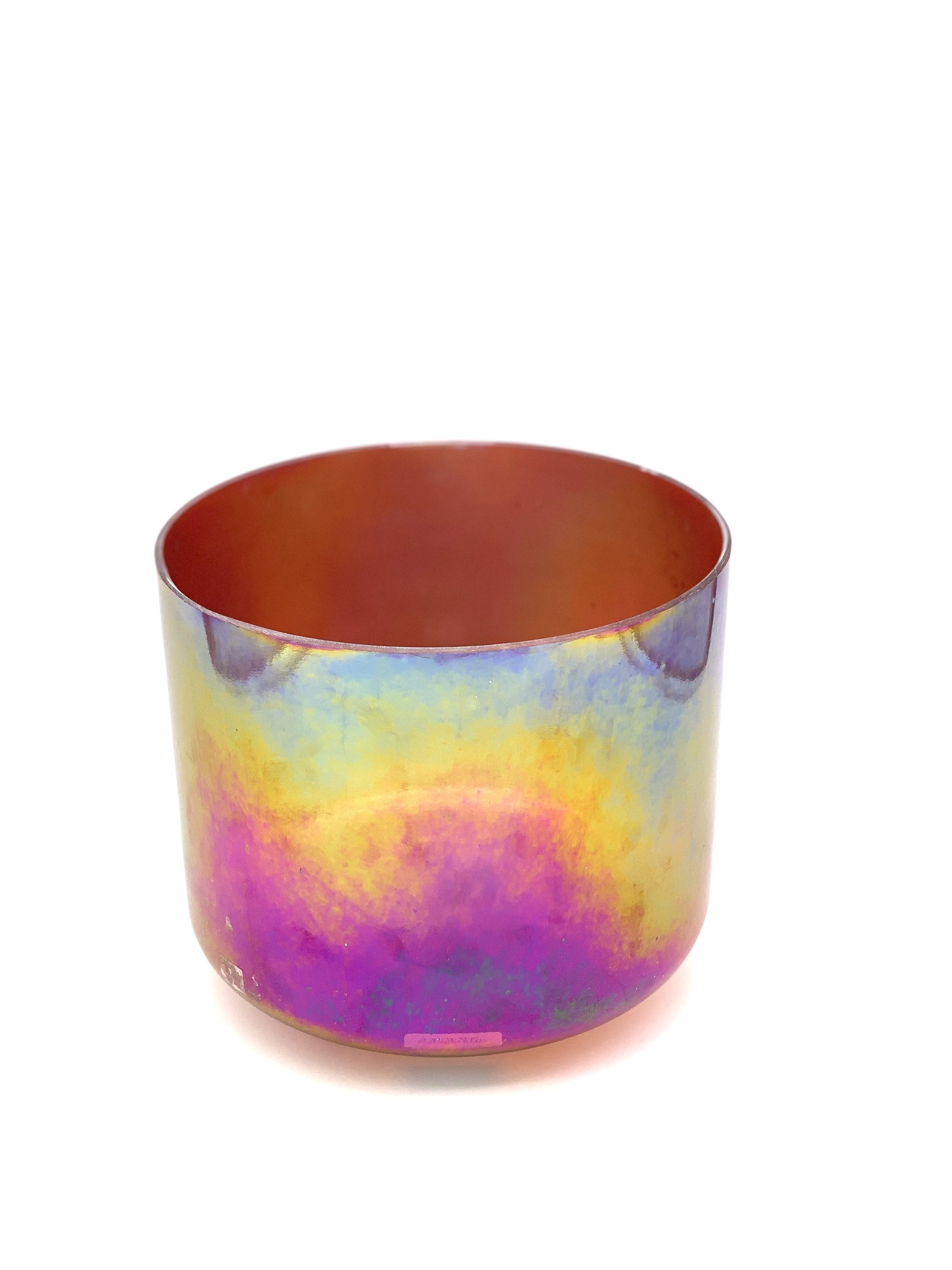 Ruby, Platinum Alchemy Crystal Bowl 9" G#+25