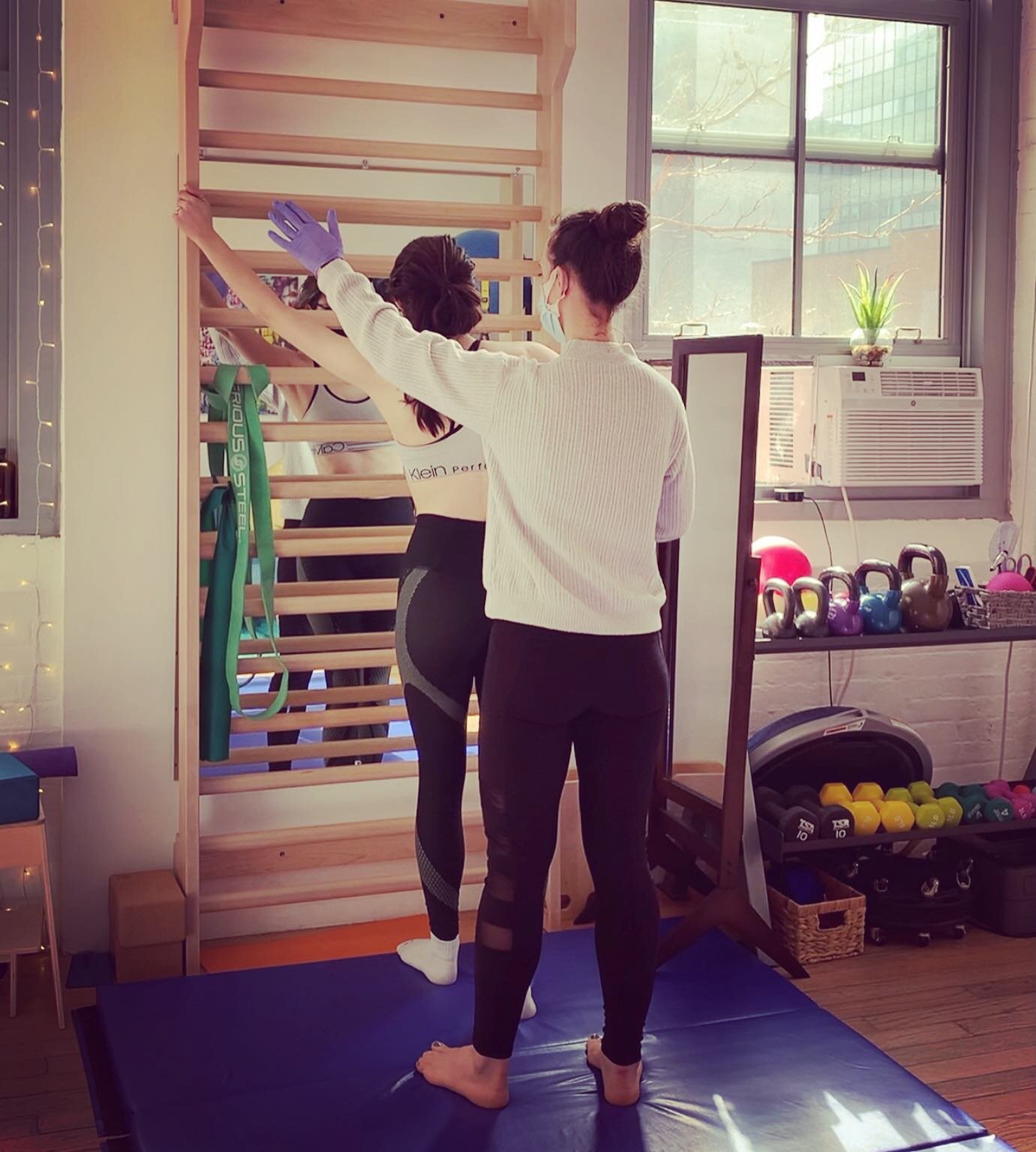 Working on postural stability in standing is a very important and challenging exercise, and for those with scoliosis, it can help to strengthen the muscles of the trunk to facilitate an improved standing posture. 
It&rsquo;s very challenging when per