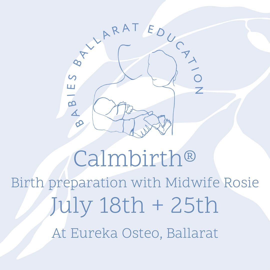 ✨Calmbirth✨

Keen on doing Calmbirth?

Please book via the link in the bio.

Limited availability.

Best attended between 24-34 weeks gestation, but this is a guide!

You won&rsquo;t regret it- promise.

Maybe you know a friend who might be keen- fee