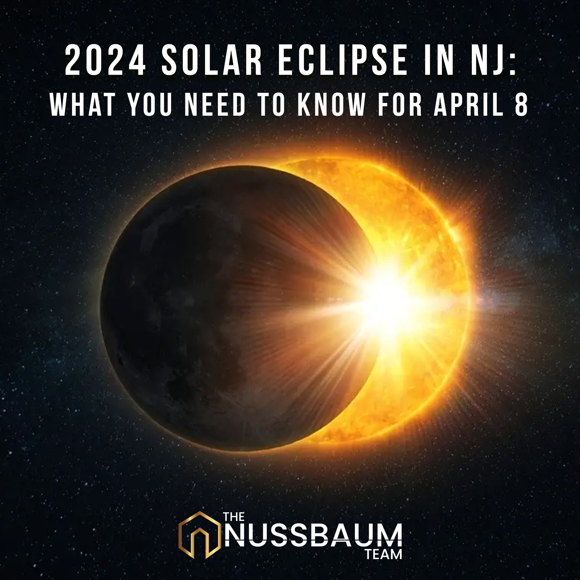 New Jersey isn't among the 13 states in the path of totality but should still have a great view. Here's what to know.

NEW JERSEY &mdash; Excitement is building in New Jersey for the Monday, April 8 total solar eclipse. We&rsquo;re among about 32 mil