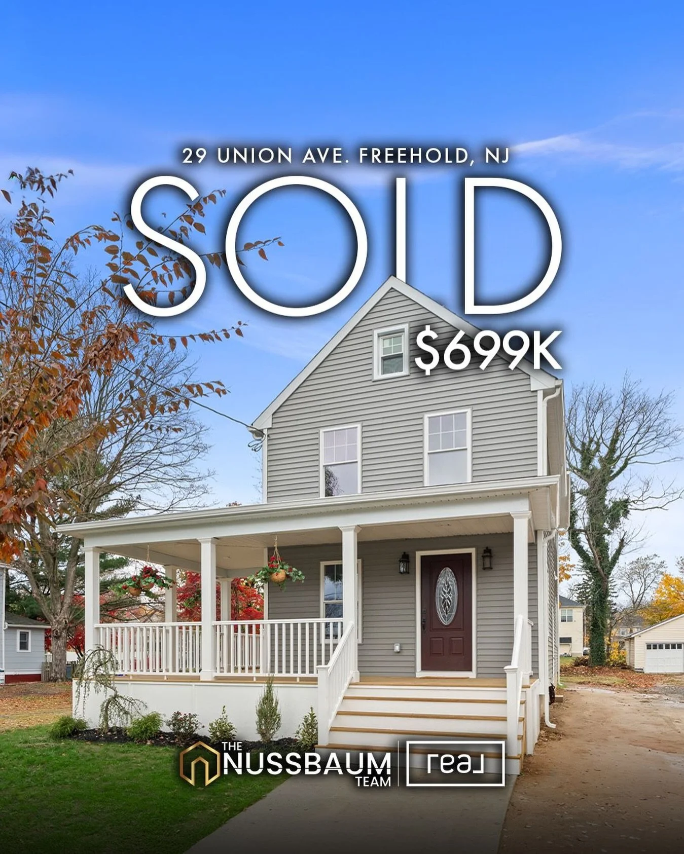 𝙎𝙤𝙡𝙙 &amp; 𝙨𝙚𝙧𝙞𝙤𝙪𝙨𝙡𝙮 𝙨𝙬𝙤𝙤𝙣-𝙬𝙤𝙧𝙩𝙝𝙮💫
 From a 𝘧𝘶𝘭𝘭 𝘵𝘰𝘱-𝘵𝘰-𝘣𝘰𝘵𝘵𝘰𝘮 𝘨𝘭𝘰𝘸-𝘶𝘱 to that wraparound porch moment&hellip; this Freehold Boro beauty officially found its people. 𝟰 𝗯𝗲𝗱𝘀, 𝟮.𝟱 𝗯𝗮𝘁𝗵𝘀, 𝗯𝗿𝗮𝗻