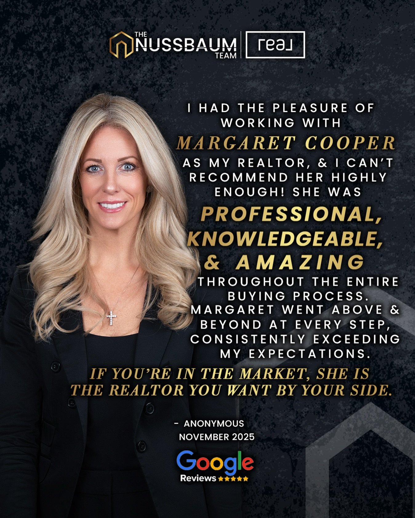 The best compliment is a 𝘩𝘢𝘱𝘱𝘺 𝘤𝘭𝘪𝘦𝘯𝘵&mdash;and a review that says it all. 𝗕𝗲𝘆𝗼𝗻𝗱 𝘁𝗵𝗮𝗻𝗸𝗳𝘂𝗹🙏

#thenussbaumteam #googlereviews #movewithconfidence