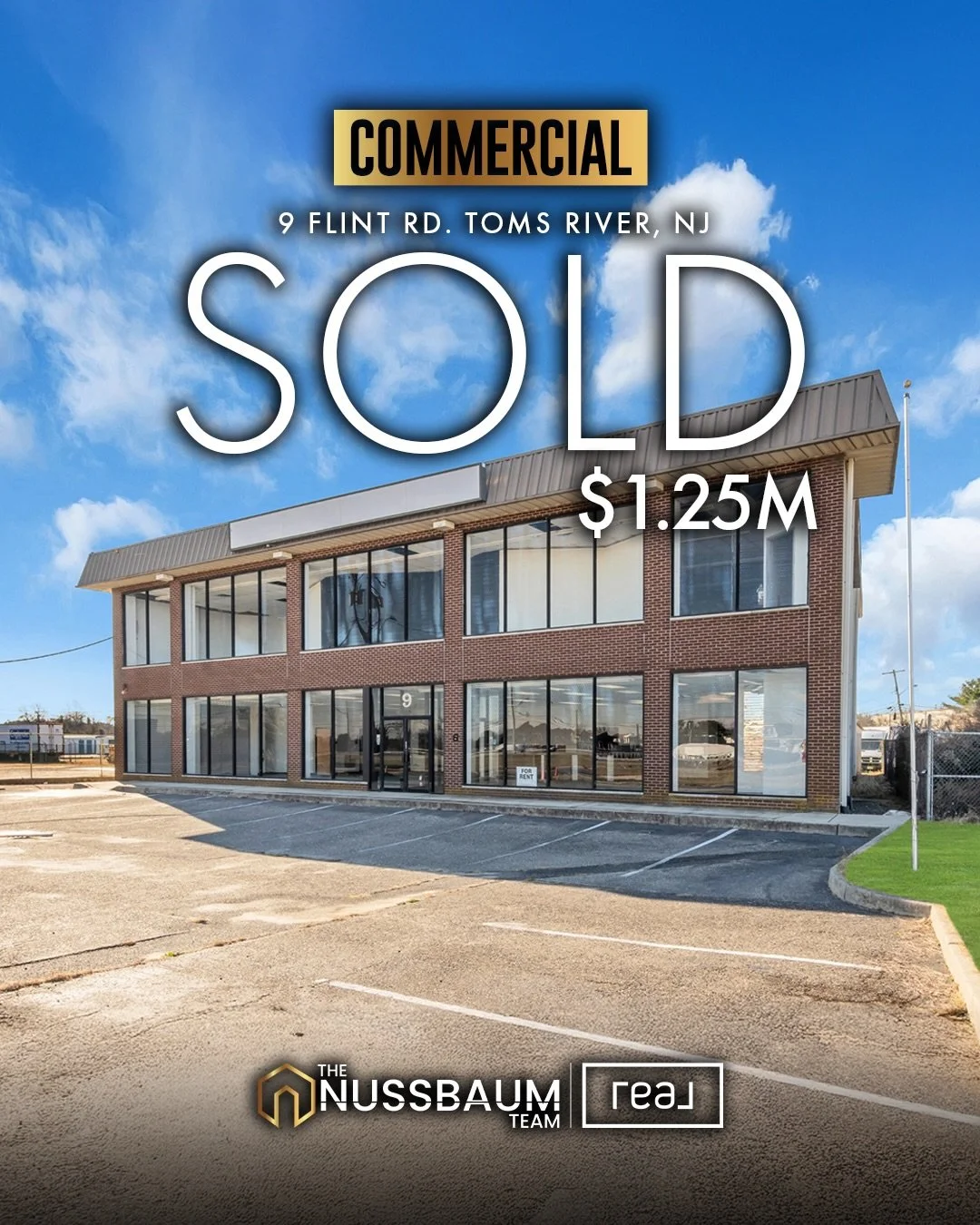 A prime piece of commercial real estate, officially SOLD.

📍 South Toms River
👀 High-visibility corner location
🏢 Freestanding commercial building
🌊 Water views + major road exposure
🚗 Flexible space with drive-in + loading access

Another comme