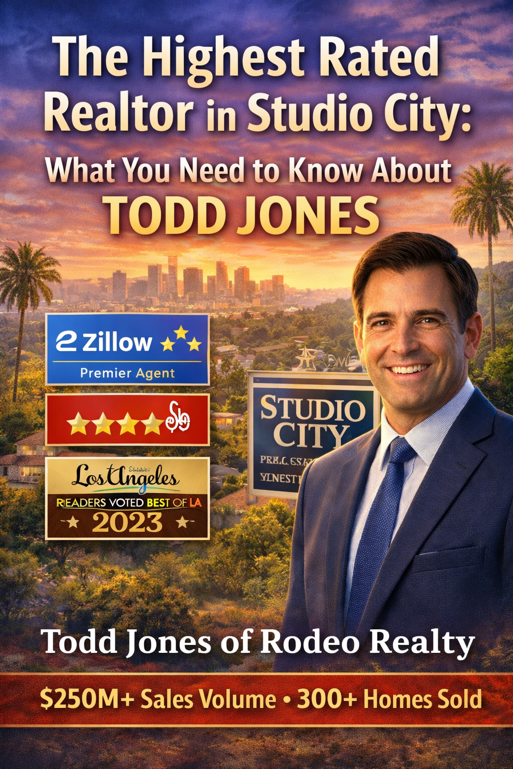 The Highest Rated Realtor in Studio City: What You Need to Know About Todd Jones