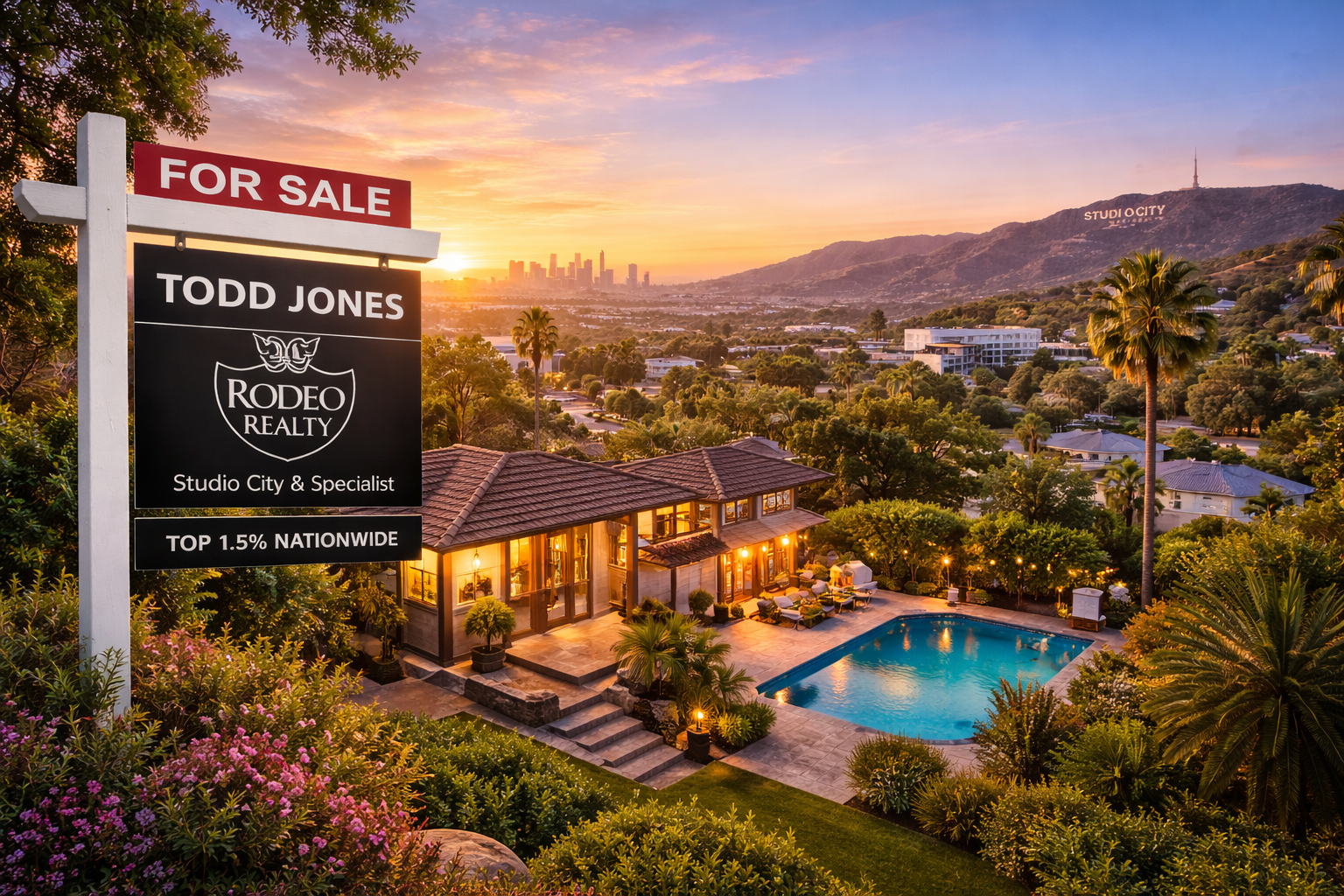 Top Real Estate Agents by Sales Volume in Studio City: Why Todd Jones Stands Apart