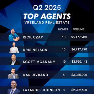 Vreeland Real Estate Celebrates Q2 2025 Top Florida Real Estate Agents