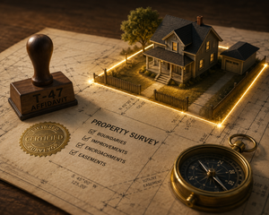 Property Survey in Texas: Who Pays, What the T-47 Means, and When You Need a New One