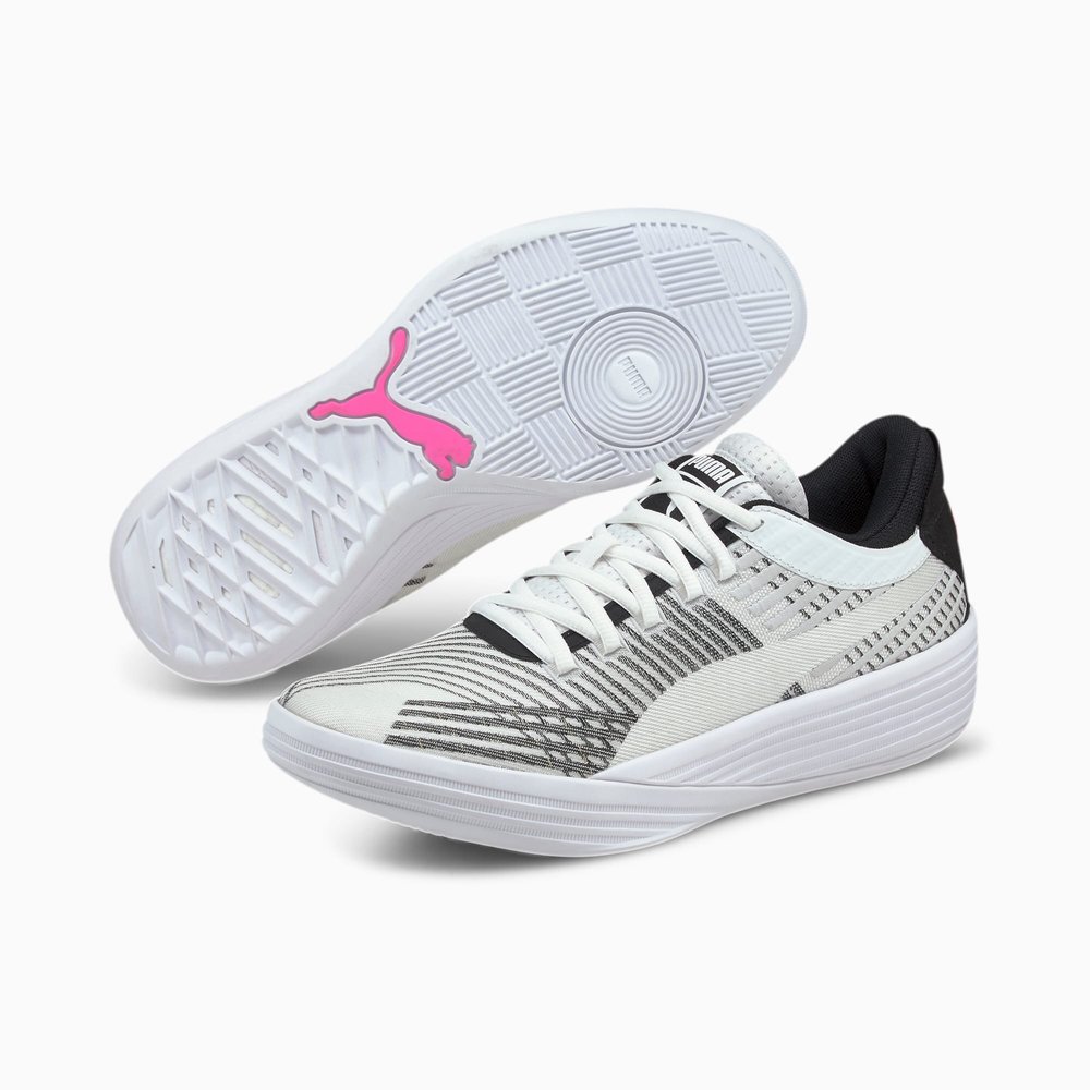 adidas gazelle silver green womens Puma Clyde MII 'Made In Italy' White Black