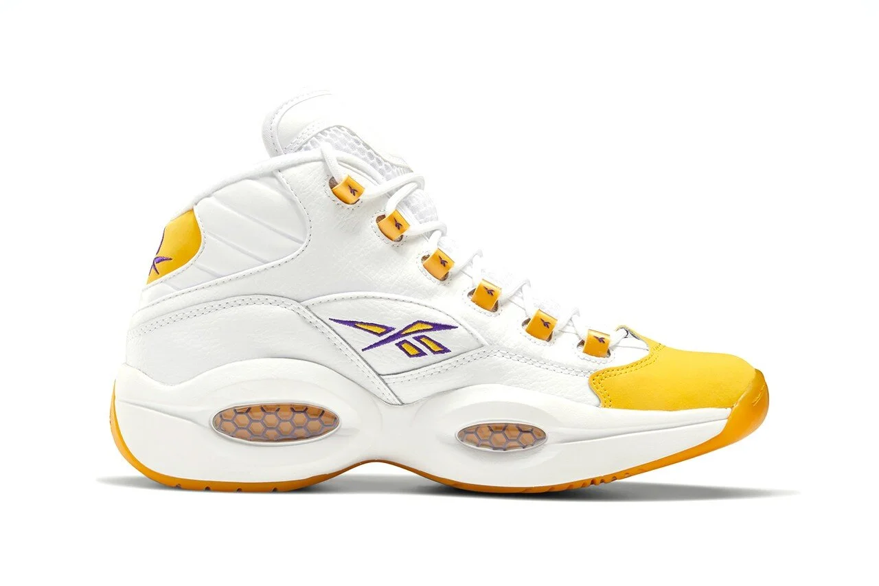 Reebok Question Mid "Yellow Toe"