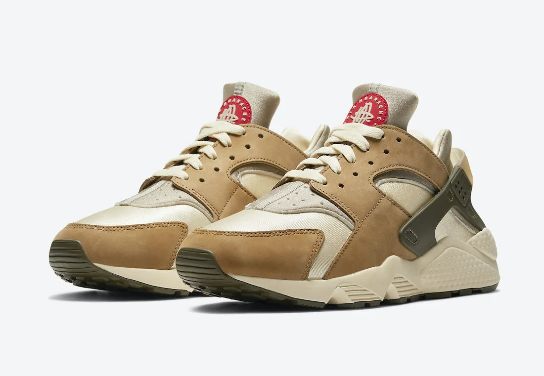 Stussy x Nike Air Huarache "Desert Oak"