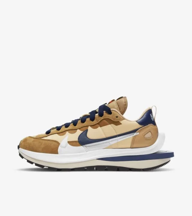 Sacai X Nike VaporWaffle “Sesame/Blue Void”