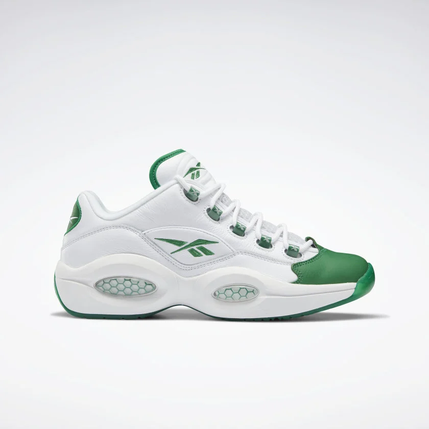Reebok Question Low "Green Toe"