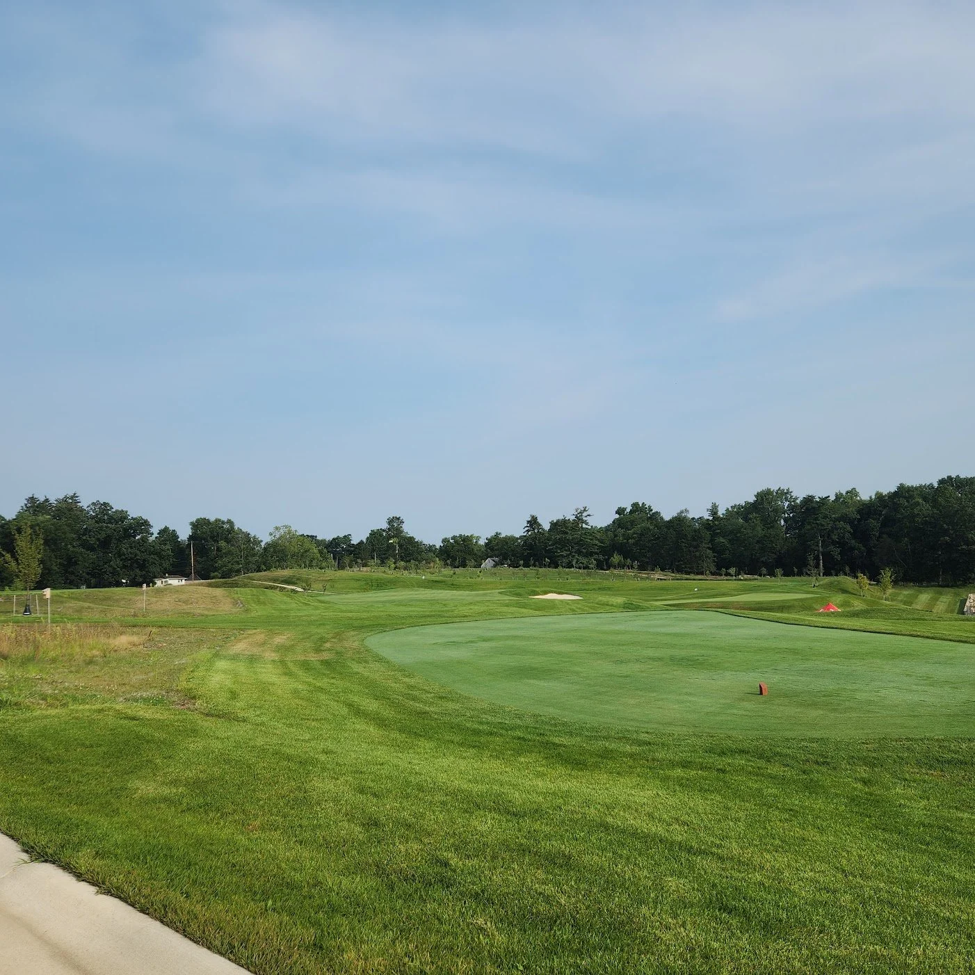 An image of the Kalamazoo Country Club where the course is being upgraded