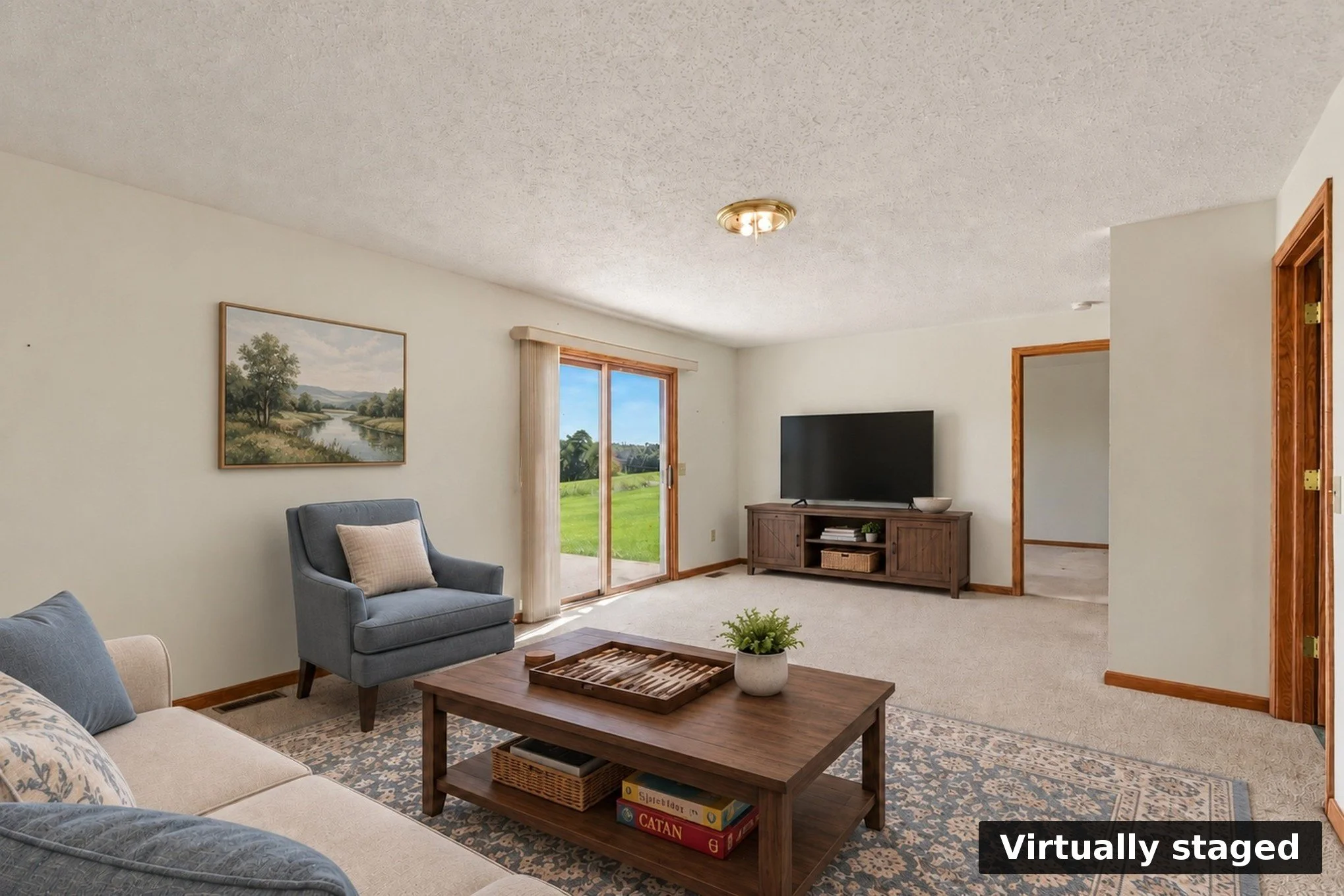 2921 Hunters Place walk level family room