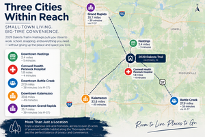 Live Close to Town and Within Reach of Three Cities at 2029 Dakota Trail