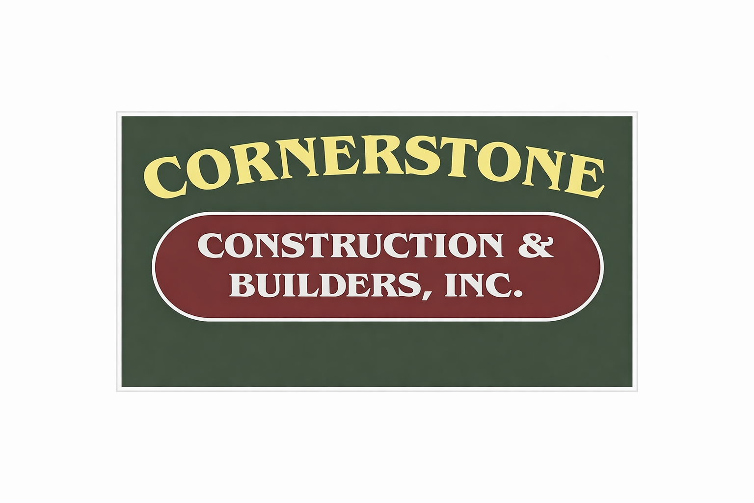 The Cornerstone Construction and Builders INC logo