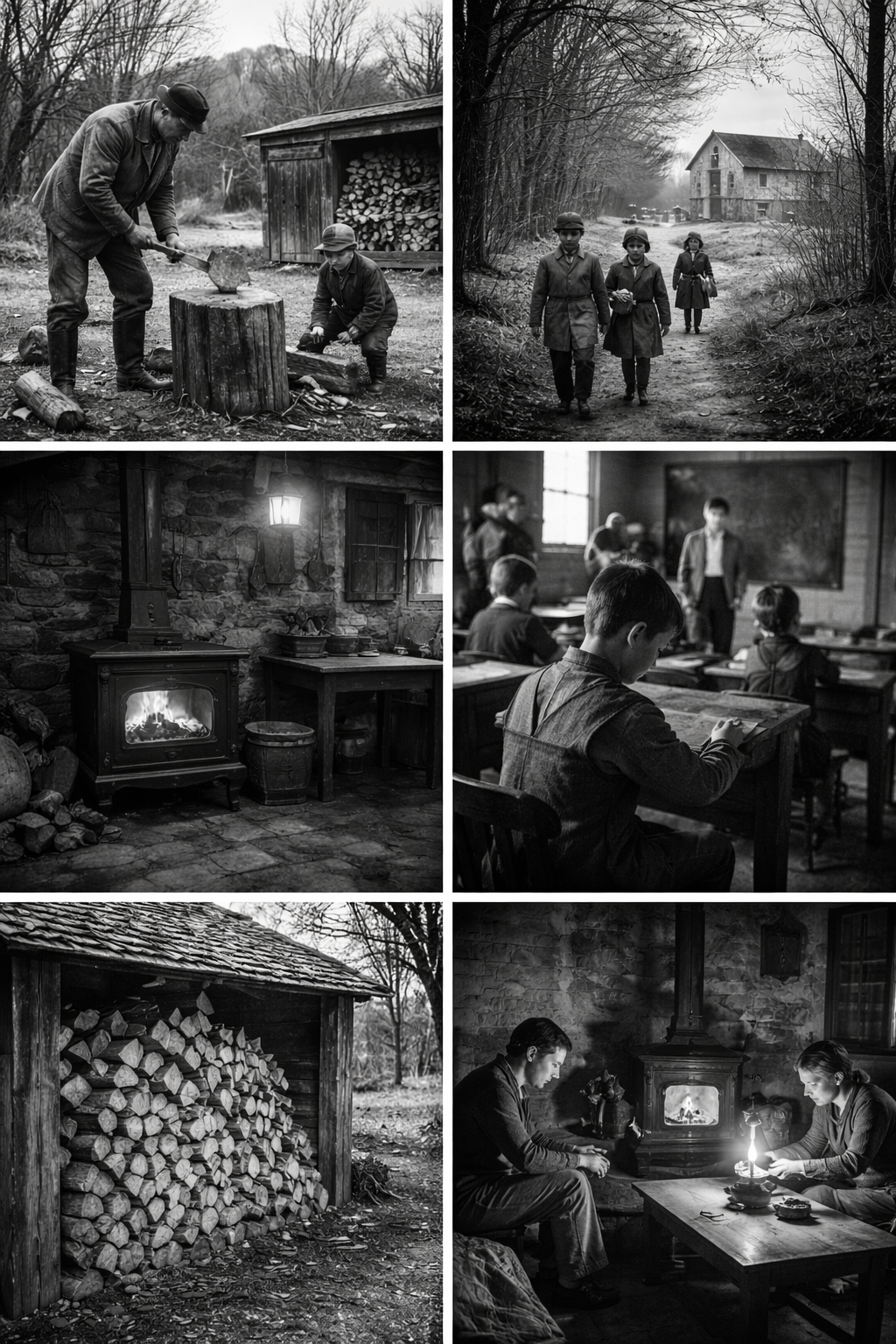 Six images of what life back in 1866 might have been like.