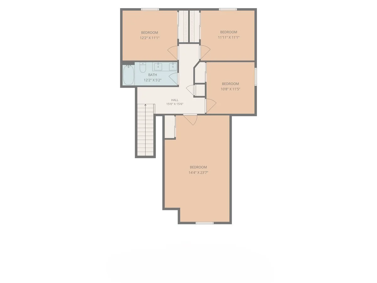 Second floor plan at 237 Markus Glan