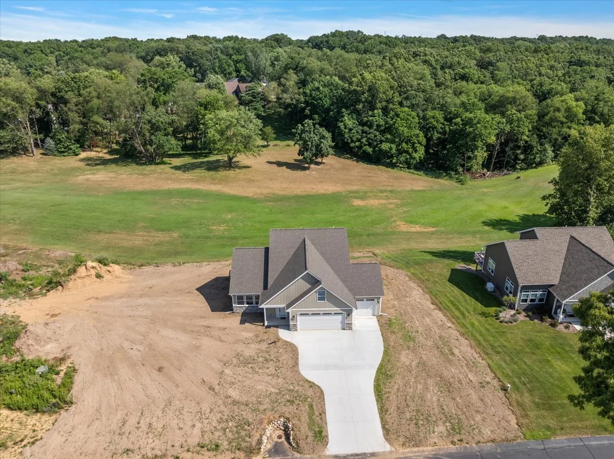 Drone photo of 237 Markus Glen on the 17th Fairway of the Lake Doster Golf Course