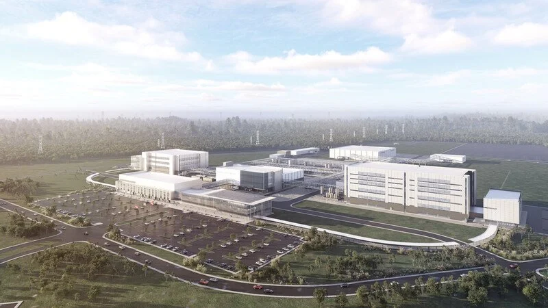 A rendering of Eli Lilly's planned manufacturing facility in Houston, Texas. Copyright Eli Lilly and Co.