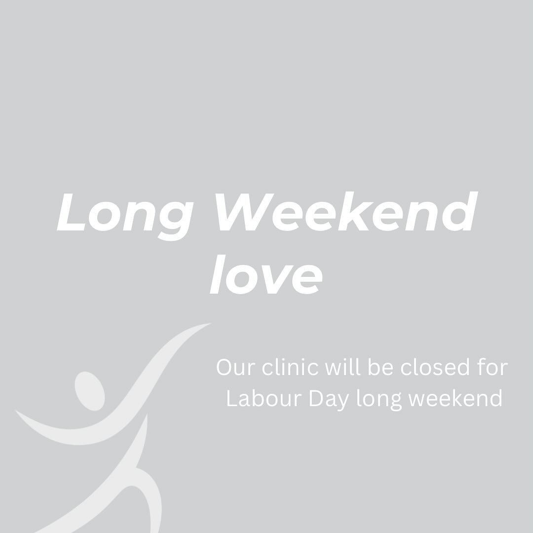 We will be closed for this Labour Day long weekend. We hope you enjoy a well earned break with loved ones! The clinic will close early Friday afternoon and reopen Tuesday 11th March. 

Thinking of those in the path of the cyclone up north in NSW &amp