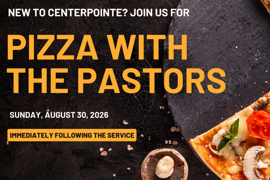 Pizza with the Pastors