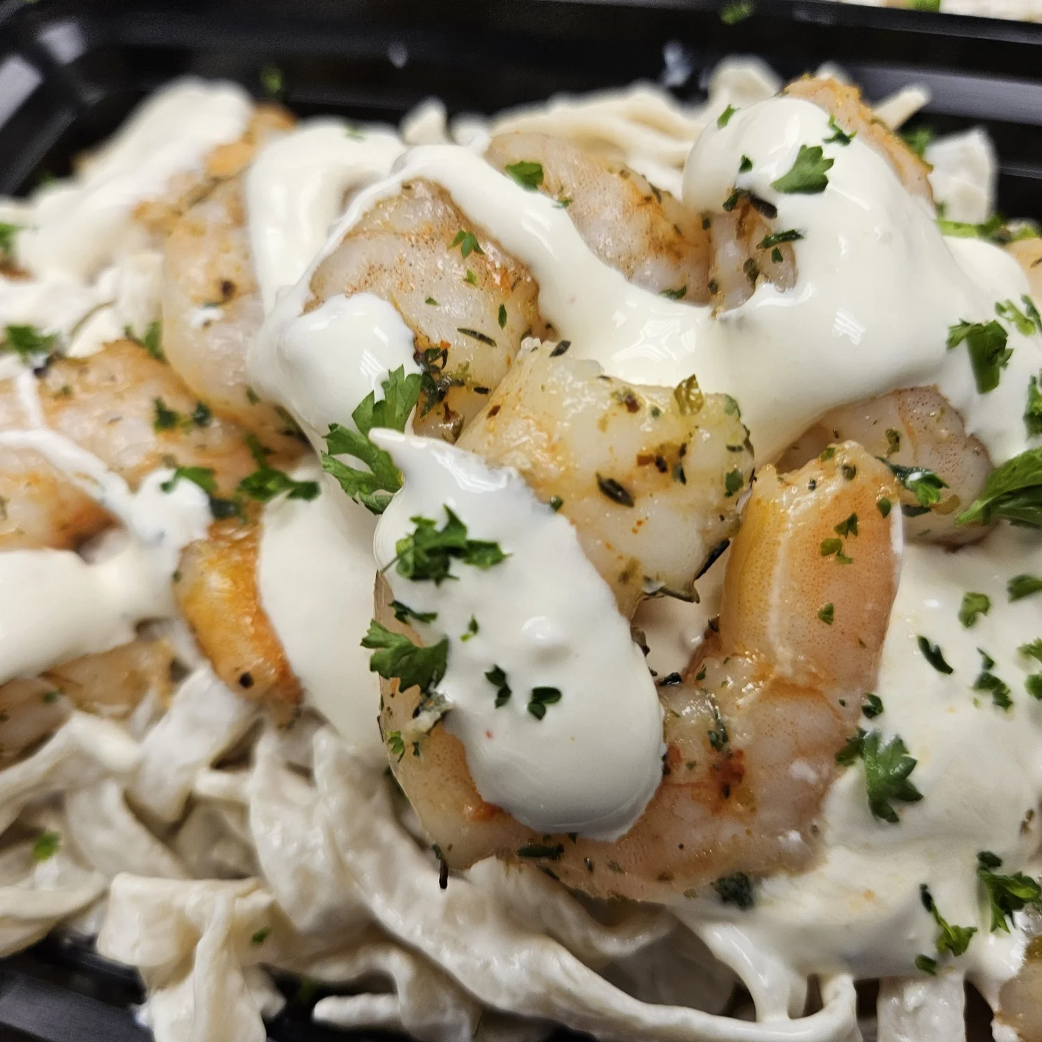 Roasted Herb Shrimp Alfredo (16oz) — Chef Neal's