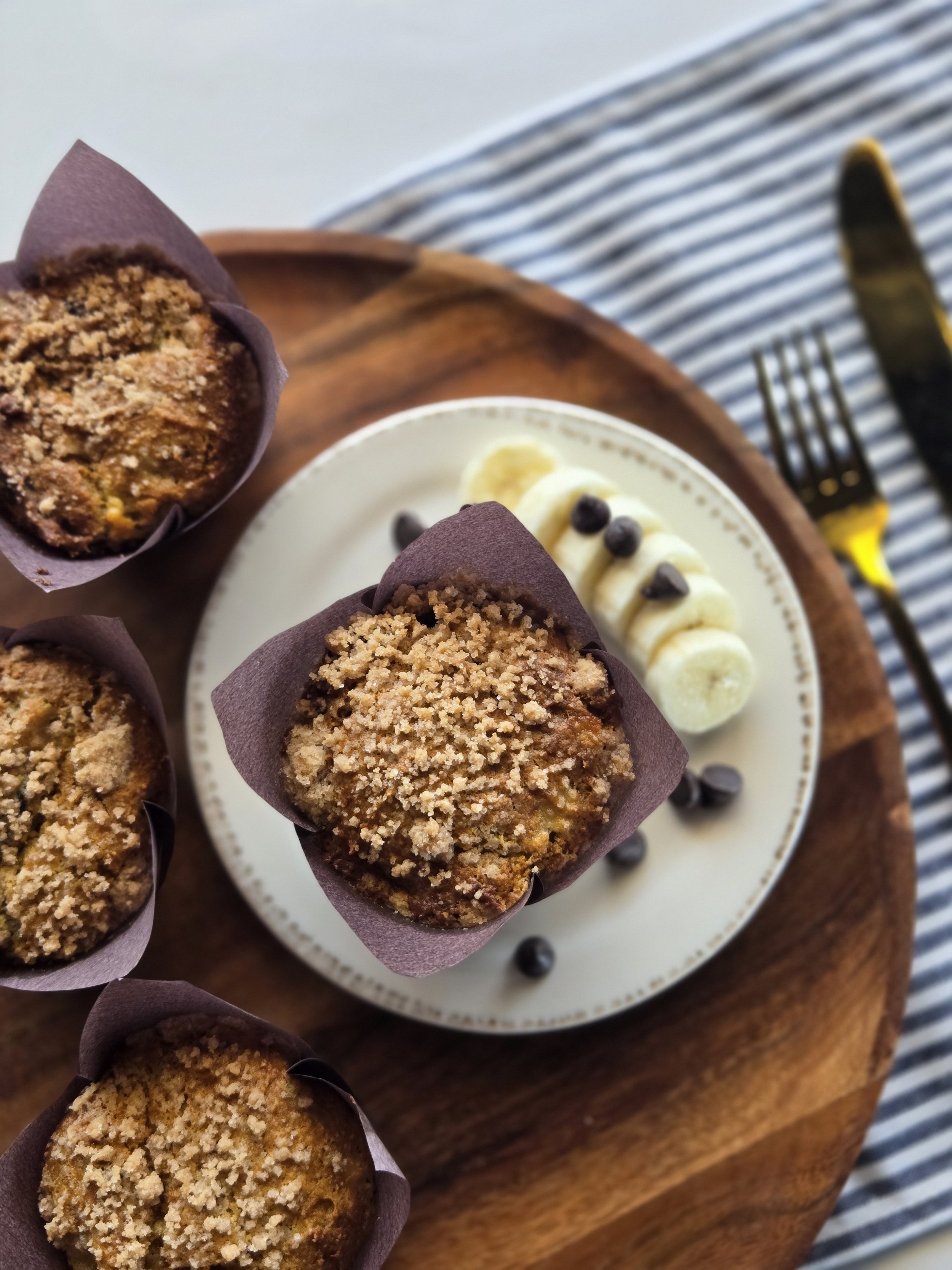 Protein Banana Muffins (4ea)